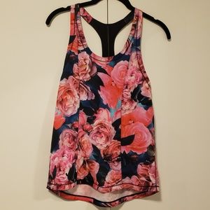 Lululemon Rose Print Tank